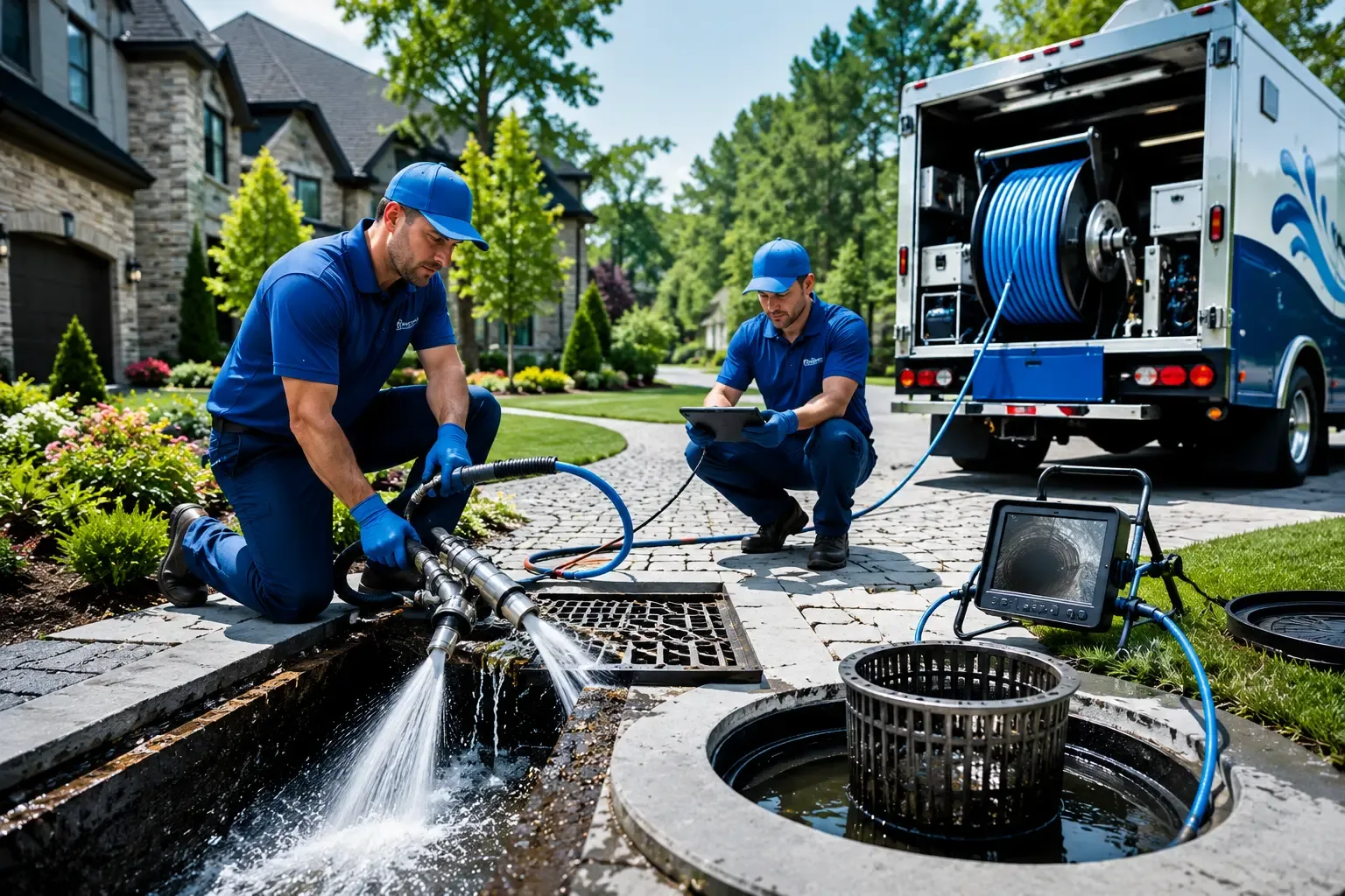 Local outdoor drain cleaning professionals in Newark, OH