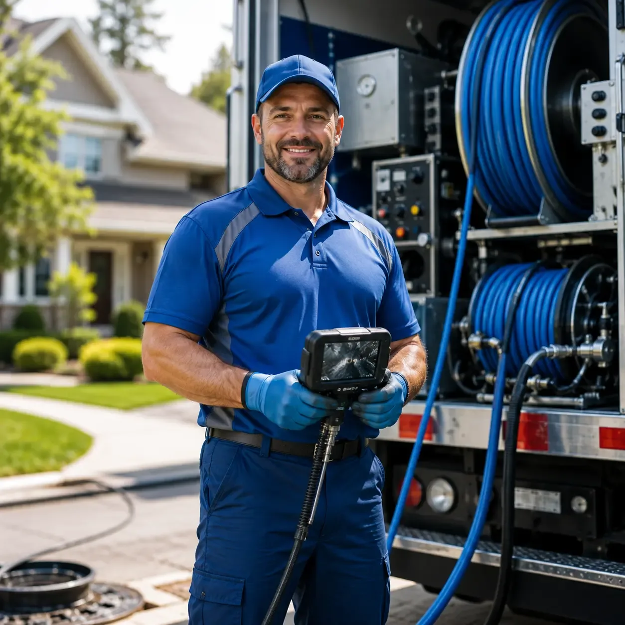 Local outdoor drain cleaning specialists in Newark, OH